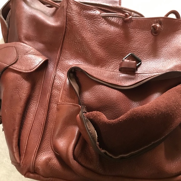 Leather Backpack BIG - Picture 3 of 10